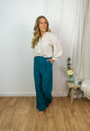 Solvej Wide Pants - Blue