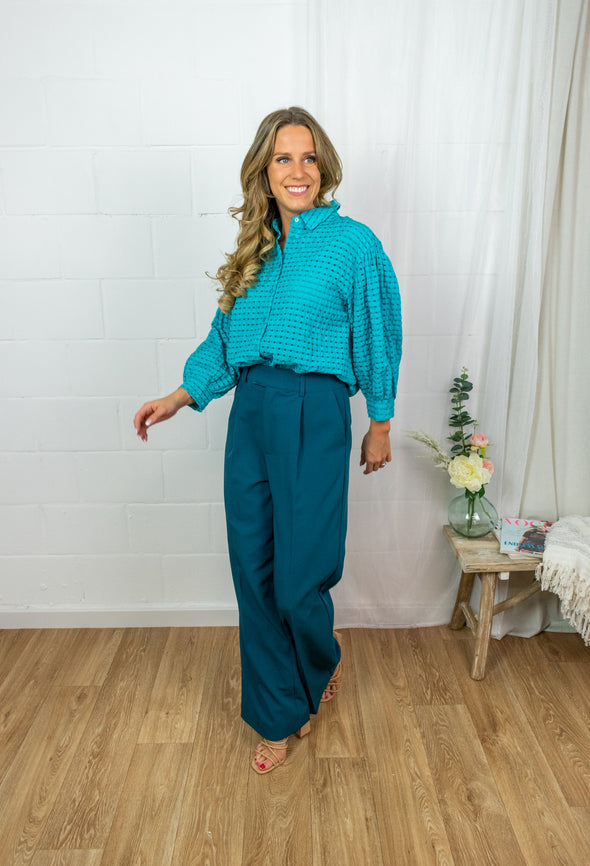 Sissel Blouse - Blue
