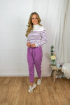 Andrea pants - Mulberry