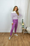 Andrea pants - Mulberry