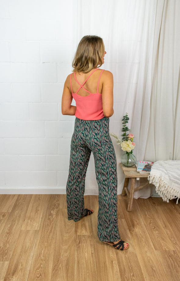 Piper Singlet - Tea Rose