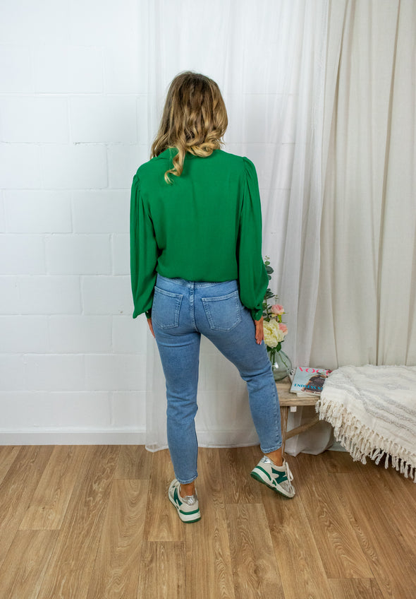 Alba Blouse - Green