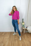 Catia Blouse - Fuchsia