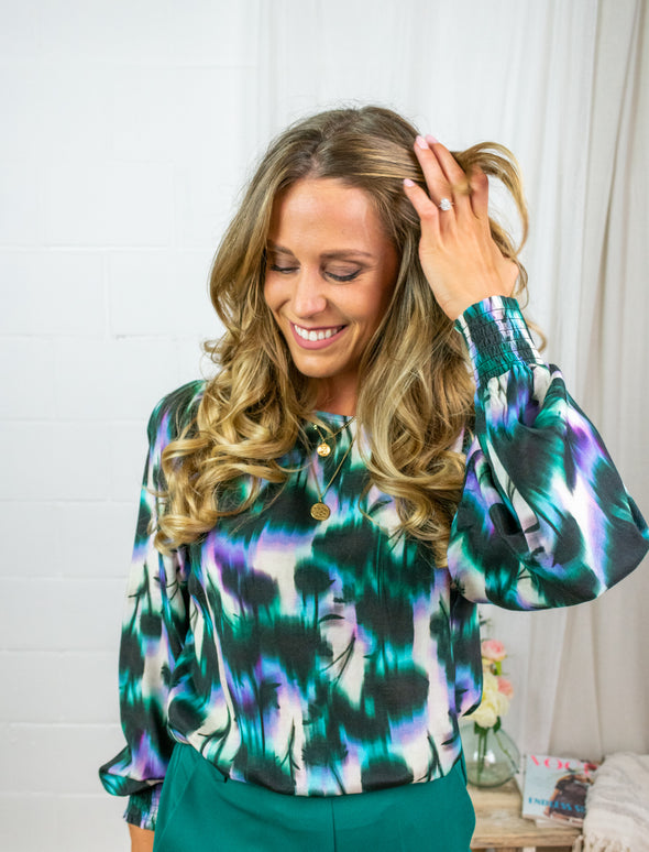 Milia Blouse - Multi Print