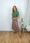 Lexie Skirt - Rusti Flower Print