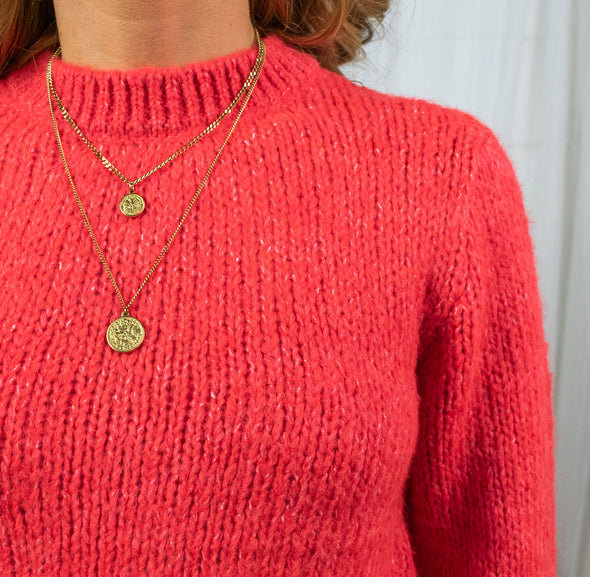 Dinea Knit - Red