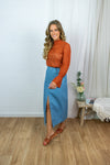 Hanna Lace Top - Rust
