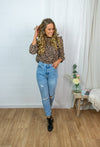 Valda Blouse - Leo Print