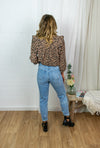 Valda Blouse - Leo Print
