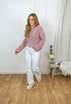 Jola Rollneck Pull - Rose