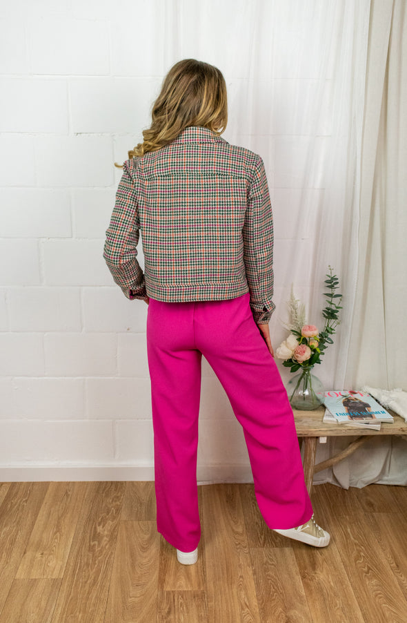 Emma Jacket - Carreaux