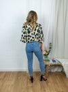 Jill Blouse - Beige Leo