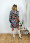 Cana Dress - Dark Blue