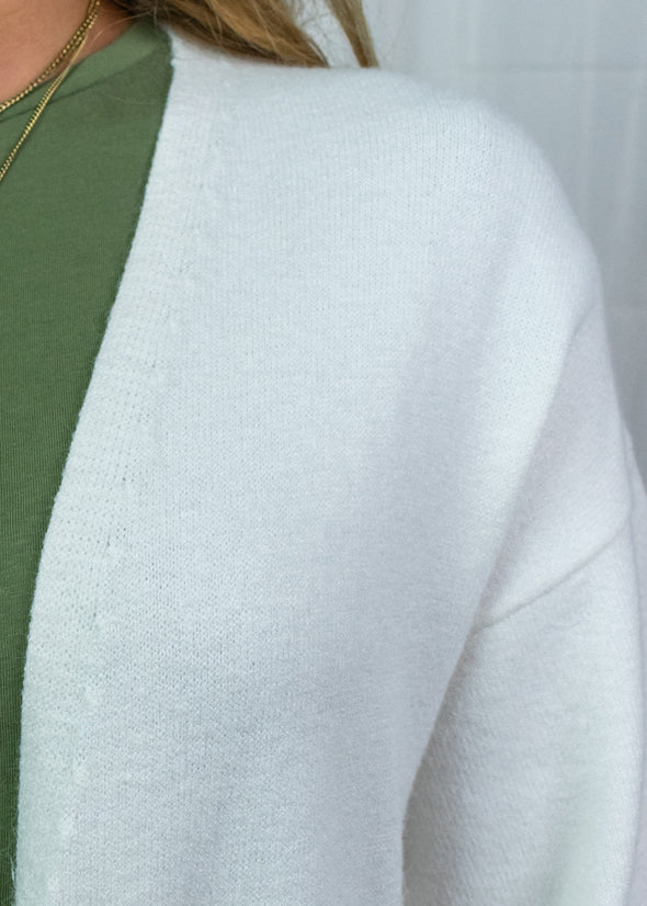 Kiara Cardigan - White