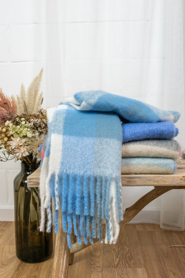 Sky Scarf - Blue