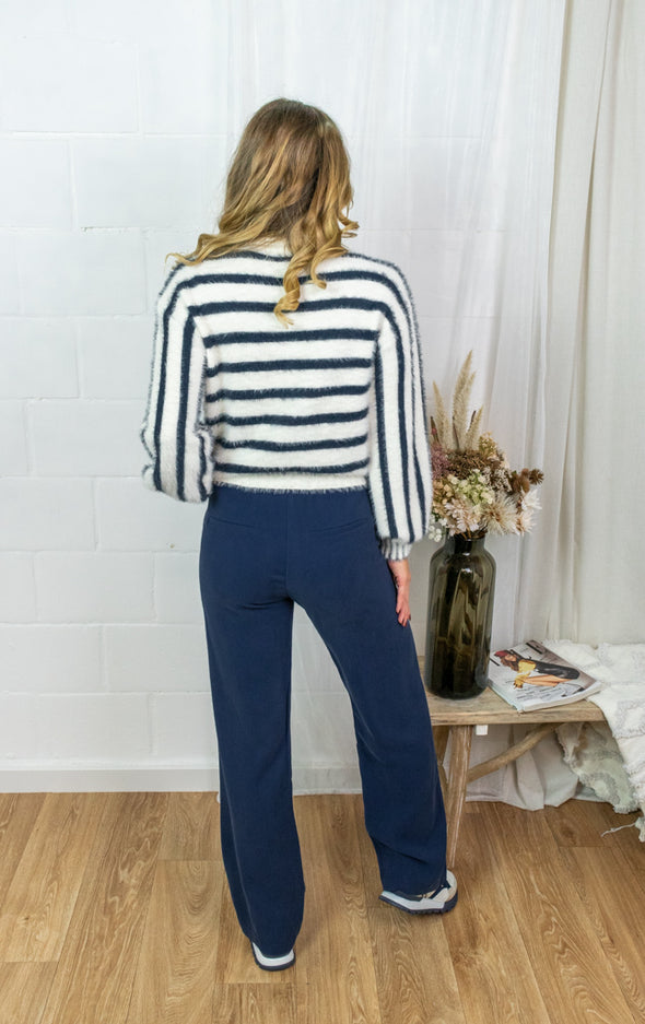 Raquel Pants - Navy Blue