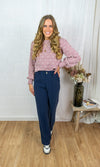 Raquel Pants - Navy Blue