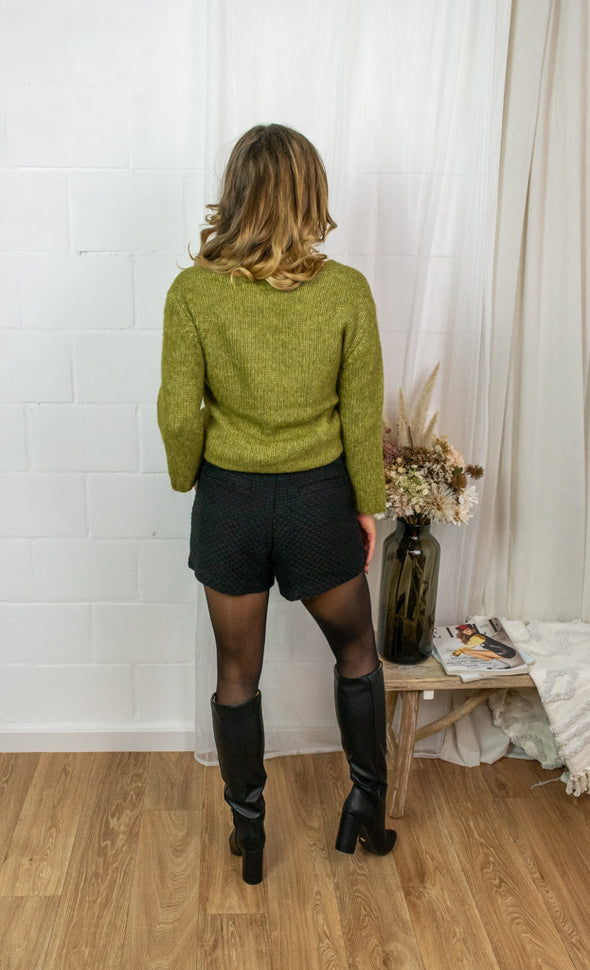 Alioma Knit - Green Moss