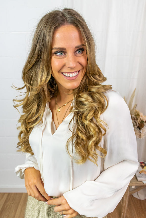 Biora Blouse - Ecru