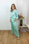 Dinne Blouse - Turquoise