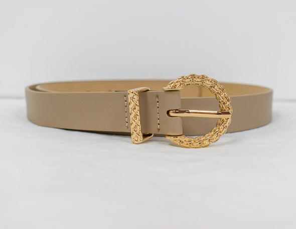 Medusa Belt - Taupe