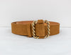 Awian Suede Waist Belt - Cognac