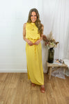 Aileen Maxi Dress - Yellow