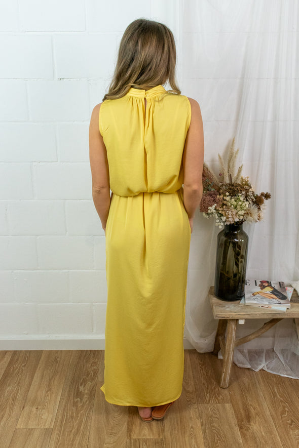Aileen Maxi Dress - Yellow