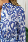 Devon Dress - Blue