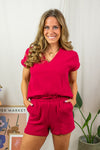 Theis Top - Red