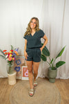 Theis Short - Washed Black