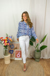 Hind Blouse - Blue