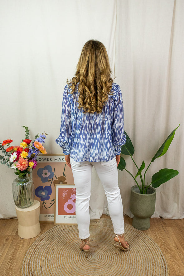 Hind Blouse - Blue
