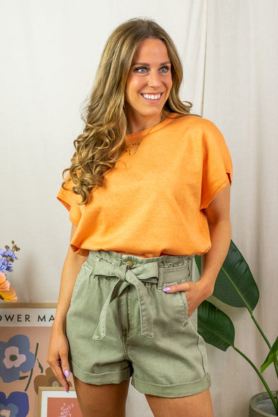 Mila T-Shirt - Orange