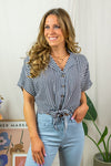 Laurel Top - Navy