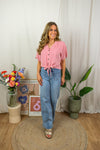 Laurel Top - Rose