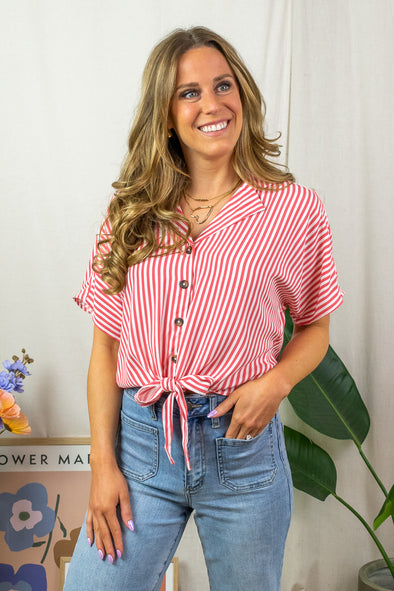Laurel Top - Rose