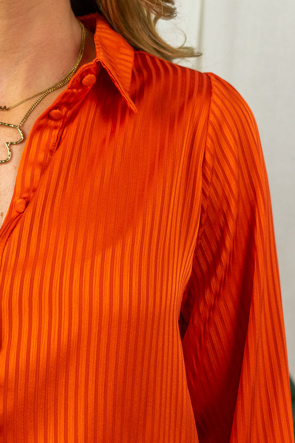 Zoe Blouse - Orange