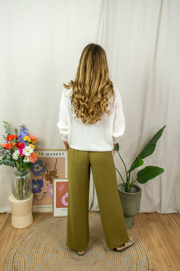 Cathy Knit - White