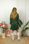 Ulla Corduroy Dress - Green
