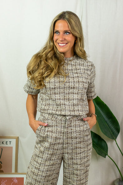 Eva Top - Tweed