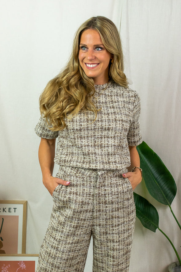 Eva Top - Tweed
