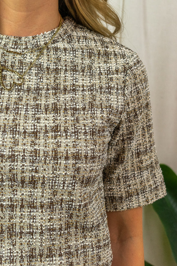 Eva Top - Tweed