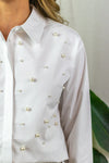 Lupina Blouse - Pearls