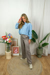 Haily Blouse - Light blue