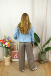 Haily Blouse - Light blue