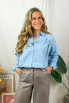 Haily Blouse - Light blue