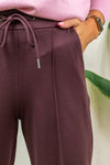 Jenny Pants - Fudge Burgundy