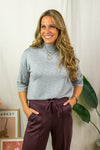 Lizza Turtleneck - Grey