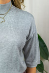 Lizza Turtleneck - Grey